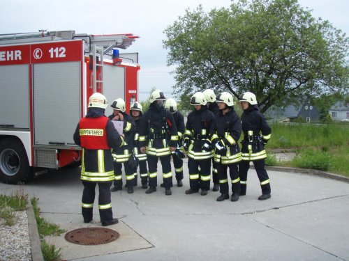 Einsatzübung der Feuerwehr