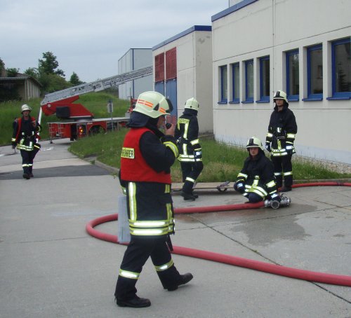 Einsatzübung der Feuerwehr